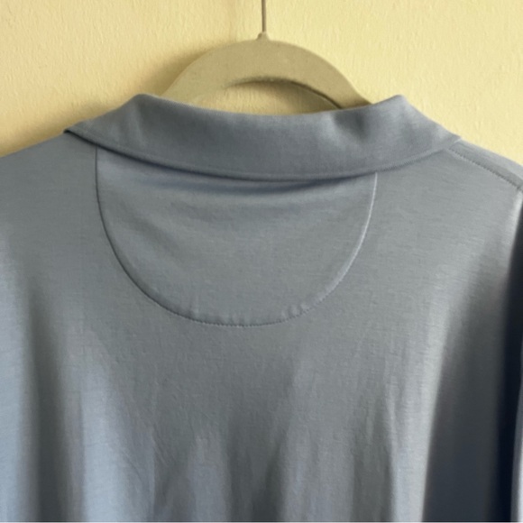 Untuckit short sleeve light blue collared shirt size XXL - Picture 10 of 10